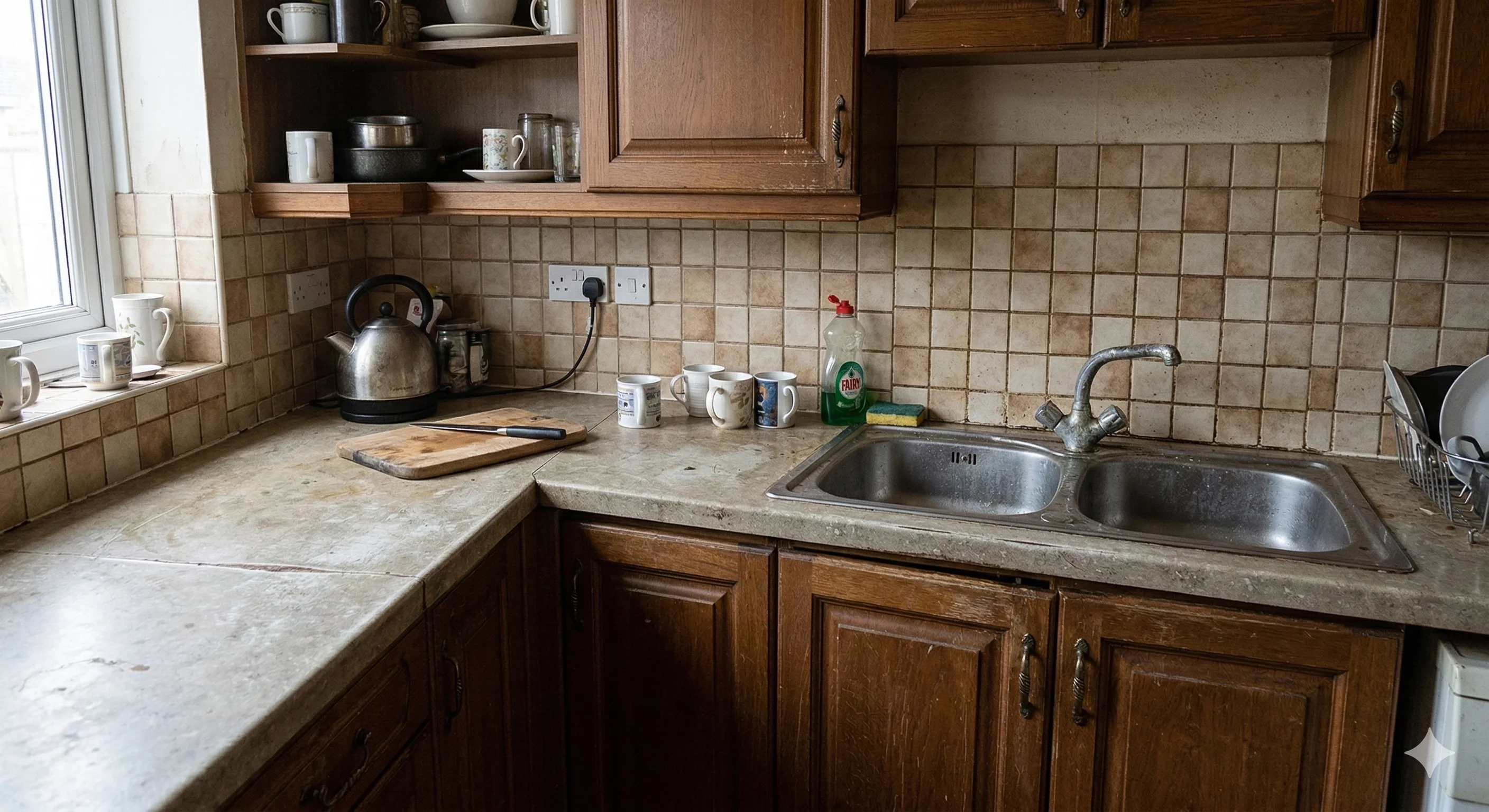 Кухня до монтажа